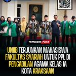 Mahasiswa Fakultas Syariah UNIIB Lakukan Penerjunan PPL di Pengadilan Agama Kelas 1A Kota Kraksaan