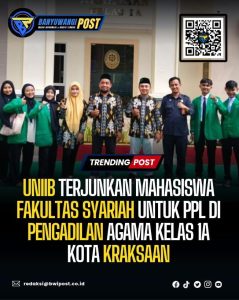 Mahasiswa Fakultas Syariah UNIIB Lakukan Penerjunan PPL di Pengadilan Agama Kelas 1A Kota Kraksaan